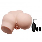 Телесный полуторс с двумя любовными тоннелями и вибрацией - Baile - в Ессентуках купить с доставкой