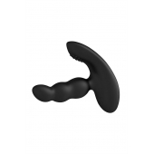 Черный силиконовый стимулятор простаты Levett Nitoc с пультом ДУ - Levett - в Ессентуках купить с доставкой