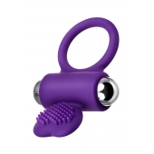 Фиолетовое виброкольцо с ресничками JOS PERY - JOS - в Ессентуках купить с доставкой