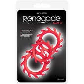 Набор из 3 красных эрекционных колец Renegade Gears - NS Novelties - в Ессентуках купить с доставкой
