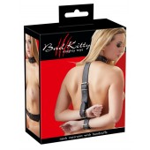 Фиксация на шею и запястья Bad Kitty Neck and Hand Restraints - Orion - купить с доставкой в Ессентуках