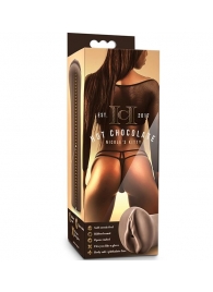 Коричневый мастубратор-вагина Nicole s Kitty - Blush Novelties - в Ессентуках купить с доставкой