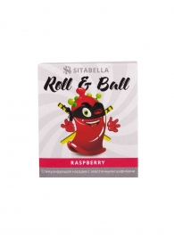 Стимулирующий презерватив-насадка Roll   Ball Raspberry - Sitabella - купить с доставкой в Ессентуках