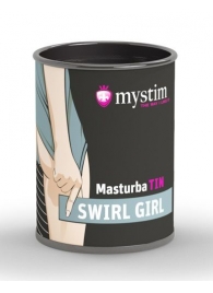 Компактный мастурбатор MasturbaTIN Swirl Girl - MyStim - в Ессентуках купить с доставкой