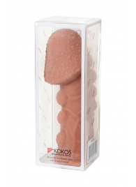 Насадка на фаллос с пузыриками, венками и ребристостью KOKOS Extreme Sleeve 09 - 12,7 см. - KOKOS - в Ессентуках купить с доставкой