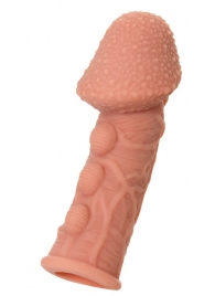Насадка на фаллос с пузыриками, венками и ребристостью KOKOS Extreme Sleeve 09 - 12,7 см. - KOKOS - в Ессентуках купить с доставкой