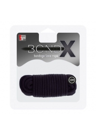 Черная веревка для связывания BONDX LOVE ROPE - 10 м. - Dream Toys - купить с доставкой в Ессентуках