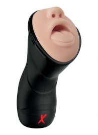 Мастурбатор-ротик Deep Throat Vibrating Stroker - Pipedream - в Ессентуках купить с доставкой