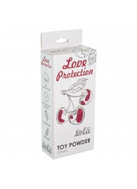 Пудра для игрушек Love Protection с ароматом вишни - 30 гр. - Lola Games - купить с доставкой в Ессентуках