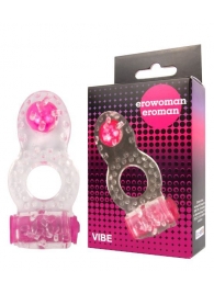 Прозрачное эрекционное кольцо Erowoman-Eroman - Erowoman-Eroman - в Ессентуках купить с доставкой