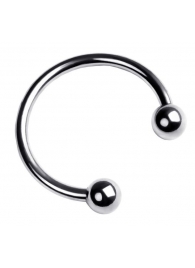 Серебристая подкова на головку пениса - ToyFa - купить с доставкой в Ессентуках