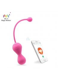 Розовый тренажер Кегеля MAGIC KEGEL MASTER 2 - Magic Motion