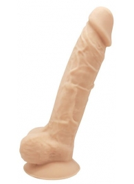 Телесный реалистичный фаллоимитатор DILDO 7INCH FLESH - 17,7 см. - Dream Toys