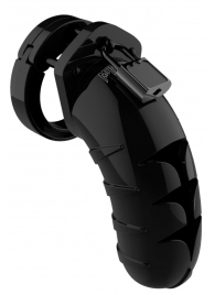 Черный мужской пояс верности Model 04 Chastity - Shots Media BV - купить с доставкой в Ессентуках