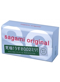 Ультратонкие презервативы Sagami Original - 12 шт. - Sagami - купить с доставкой в Ессентуках