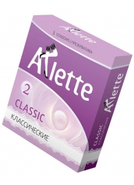 Классические презервативы Arlette Classic - 3 шт. - Arlette - купить с доставкой в Ессентуках