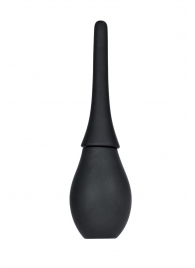 Черный силиконовый анальный душ A-toys с гладким наконечником - A-toys - купить с доставкой в Ессентуках