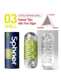 Мастурбатор SPINNER Shell - Tenga - в Ессентуках купить с доставкой