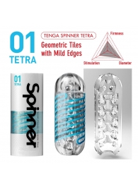 Мастурбатор SPINNER Tetra - Tenga - в Ессентуках купить с доставкой