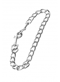 Серебристая соединительная цепочка с двумя карабинами - ToyFa - купить с доставкой в Ессентуках