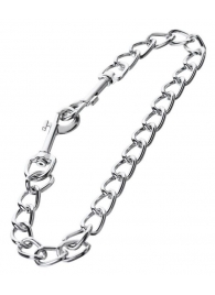 Серебристая соединительная цепочка с двумя карабинами - ToyFa - купить с доставкой в Ессентуках