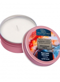 Массажная свеча  Фруктовая фантазия - БиоМед - купить с доставкой в Ессентуках