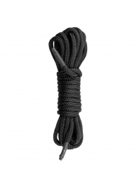 Черная веревка для бондажа Easytoys Bondage Rope - 5 м. - Easy toys - купить с доставкой в Ессентуках