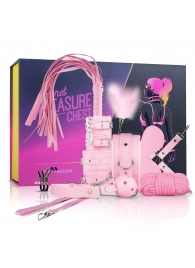 Розовый эротический набор Pink Pleasure - Secret Pleasure Chest - купить с доставкой в Ессентуках