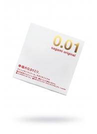 Супертонкий презерватив Sagami Original 0.01 - 1 шт. - Sagami - купить с доставкой в Ессентуках