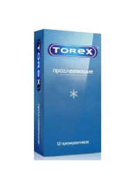 Презервативы Torex  Продлевающие  с пролонгирующим эффектом - 12 шт. - Torex - купить с доставкой в Ессентуках