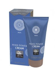 Возбуждающий крем для мужчин Penis Power Cream - 30 мл. - Shiatsu - купить с доставкой в Ессентуках