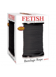 Черная веревка для связывания Bondage Rope - 60,9 м. - Pipedream - купить с доставкой в Ессентуках