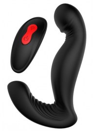 Черный вибромассажер простаты SWIRLING P-PLEASER - Dream Toys - в Ессентуках купить с доставкой