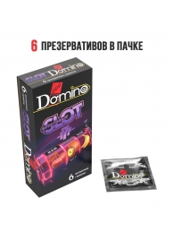 Ароматизированные презервативы DOMINO  Фруктовый слот  - 6 шт. - Domino - купить с доставкой в Ессентуках