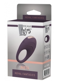 Фиолетовое эрекционное виброкольцо AVETA - Dream Toys - в Ессентуках купить с доставкой