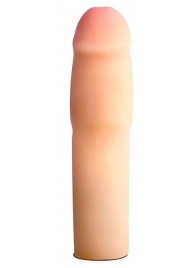 Телесная насадка-удлинитель на пенис PERFORMANCE 1.5INCH COCK XTENDER - 16 см. - Blush Novelties - в Ессентуках купить с доставкой