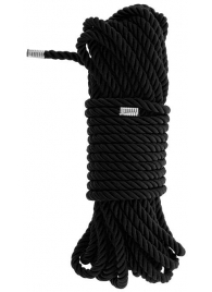 Черная веревка для бондажа BONDAGE ROPE - 10 м. - Dream Toys - купить с доставкой в Ессентуках