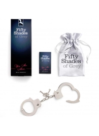 Металлические наручники Metal Handcuffs - Fifty Shades of Grey - купить с доставкой в Ессентуках