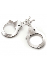 Металлические наручники Metal Handcuffs - Fifty Shades of Grey - купить с доставкой в Ессентуках