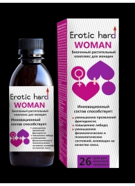 Женский биогенный концентрат для повышения либидо Erotic hard Woman - 250 мл. - Erotic Hard - купить с доставкой в Ессентуках
