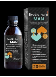 Мужской биогенный концентрат для усиления эрекции Erotic hard Man - 250 мл. - Erotic Hard - купить с доставкой в Ессентуках