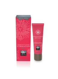 Возбуждающий интимный гель для двоих STIMULATION GEL Pomegranate   Nutmeg - 30 мл. - Shiatsu - купить с доставкой в Ессентуках