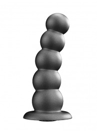 Черная насадка-плаг на харнесс PLATINUM 9 - 24 см. - LOVETOY (А-Полимер) - купить с доставкой в Ессентуках