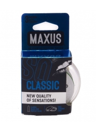 Классические презервативы в пластиковом кейсе MAXUS Classic - 3 шт. - Maxus - купить с доставкой в Ессентуках