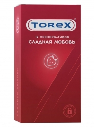 Презервативы Torex  Сладкая любовь  с ароматом клубники - 12 шт. - Torex - купить с доставкой в Ессентуках