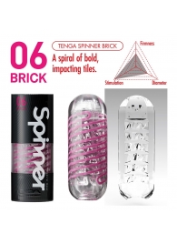 Мастурбатор SPINNER Brick - Tenga - в Ессентуках купить с доставкой