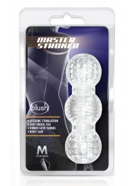 Прозрачный фигурный мастурбатор Master Stroker - Blush Novelties - в Ессентуках купить с доставкой