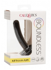 Черный анальный стимулятор Boundless 4.5” Slim Probe - 11,5 см. - California Exotic Novelties - купить с доставкой в Ессентуках