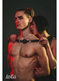 Черный кляп Love Addict на замочке - Lola Games - купить с доставкой в Ессентуках