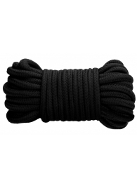 Черная веревка для связывания Thick Bondage Rope -10 м. - Shots Media BV - купить с доставкой в Ессентуках